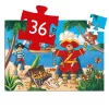 Djeco Formadobozos puzzle - Kalózok kincse