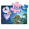 Djeco Formadobozos puzzle - Tündér és az egyszarvú