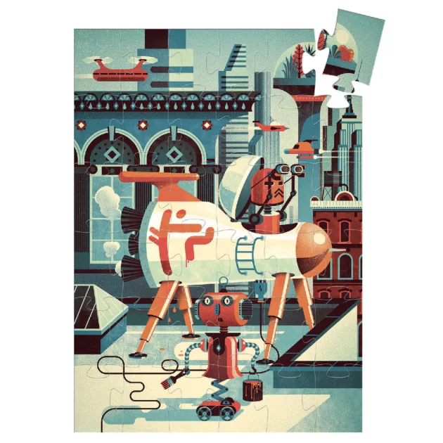 Djeco Formadobozos puzzle - Bobirobi 