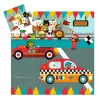 Djeco Formadobozos puzzle - Versenyautó