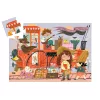 Djeco Formadobozos puzzle Mia utazása 36 db-os - Mia's Journey