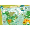 Djeco Megfigyeltető puzzle Lenyűgöző világ - Around the world