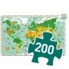Djeco Megfigyeltető puzzle Lenyűgöző világ - Around the world