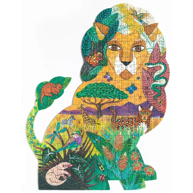 Djeco Művész puzzle Oroszlán 350 db-os - Lion