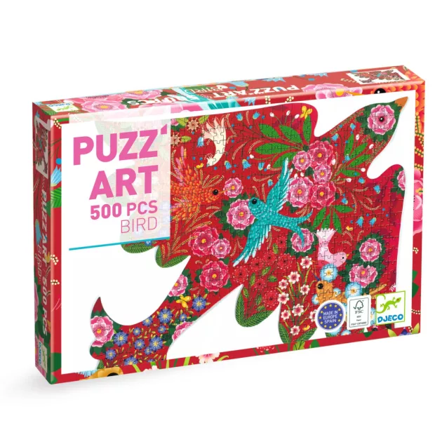 Djeco Művész puzzle Madár 500 db-os - Bird