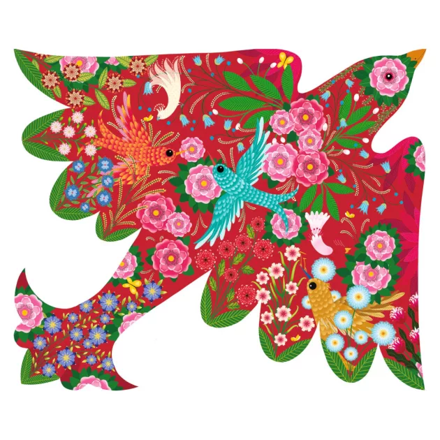 Djeco Művész puzzle Madár 500 db-os - Bird