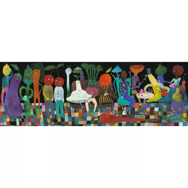 Djeco Művész puzzle Padlizsán lecsó 350 db-os - Caponata