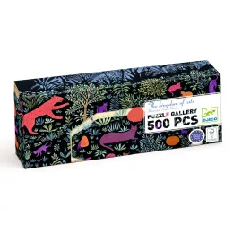   Djeco Művész puzzle A macskák birodalma 500 db-os - The kingdom of cats