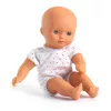 Djeco Játékbaba Mini 20 cm - Barbara mózeskosárral