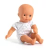 Djeco Játékbaba Mini 20 cm - Sasha mózeskosárral