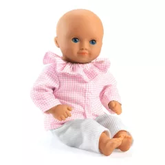   Djeco Pomea Játékbaba Alba sötétkék szemű 32 cm - Alba dark blue eyes