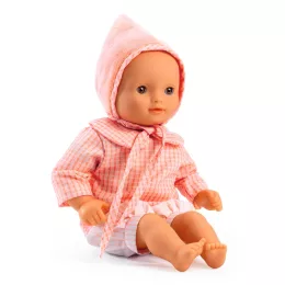   Djeco Pomea Játékbaba Róza barna szemű 32 cm - Rose brown eyes
