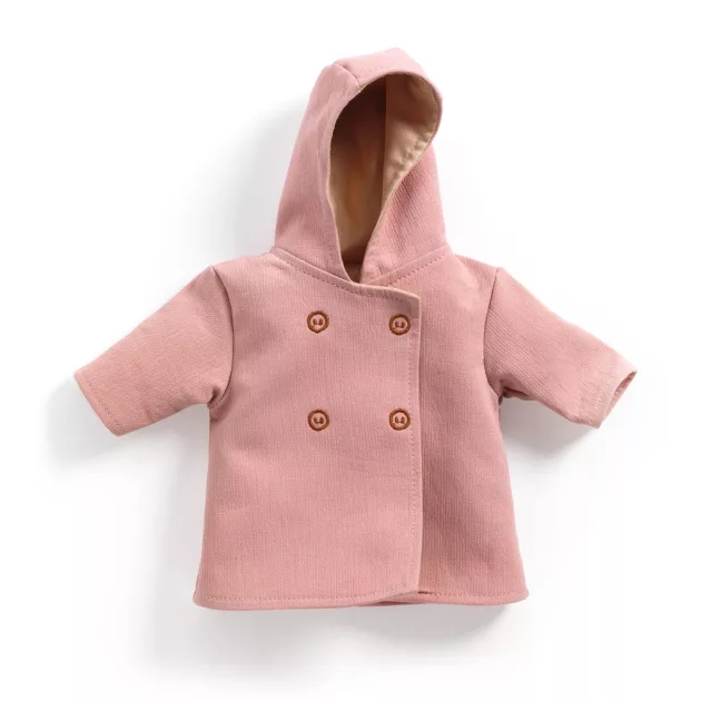 Djeco Pomea Játékbaba ruha Kapucnis kabát - Hooded coat
