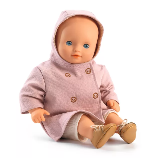 Djeco Pomea Játékbaba ruha Kapucnis kabát - Hooded coat