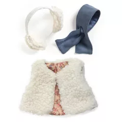   Djeco Játékbaba kiegészítő babaruha Bundás - Outfit Moumoute