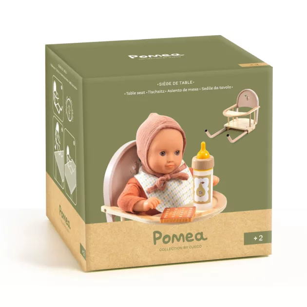 Djeco Pomea Babaetető szék Asztalhoz - Table seat