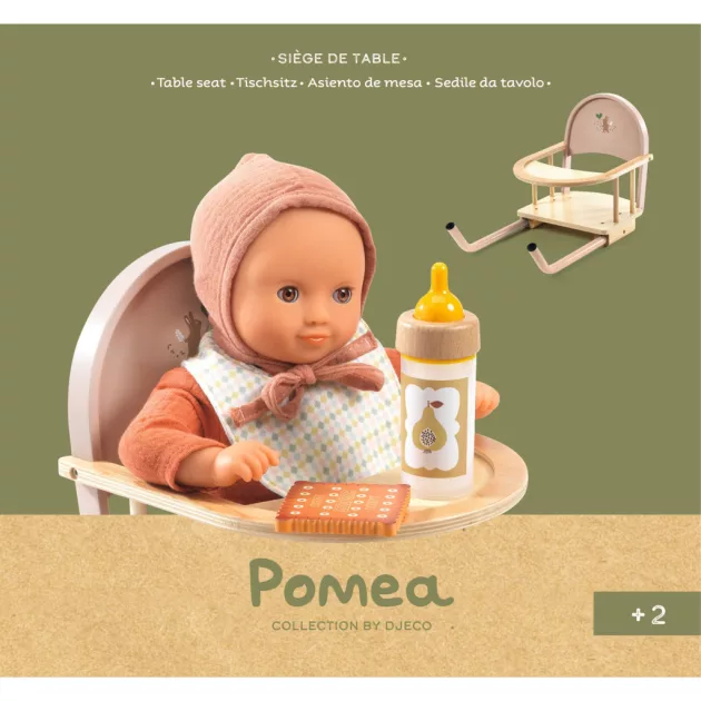 Djeco Pomea Babaetető szék Asztalhoz - Table seat