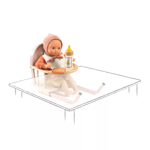 Djeco Pomea Babaetető szék Asztalhoz - Table seat