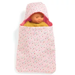Djeco Pomea Babahálózsák Virágos - Sleep sack Flowers