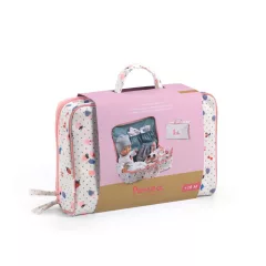   Djeco Játékbaba kiegészítőkkel Vani bőröndje - Vanille's suitcase