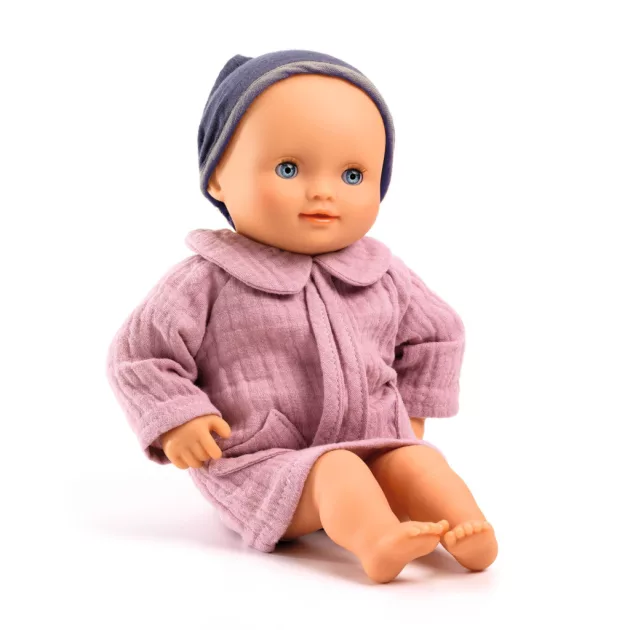 Djeco Játékbaba, Lila Dália, 32 cm