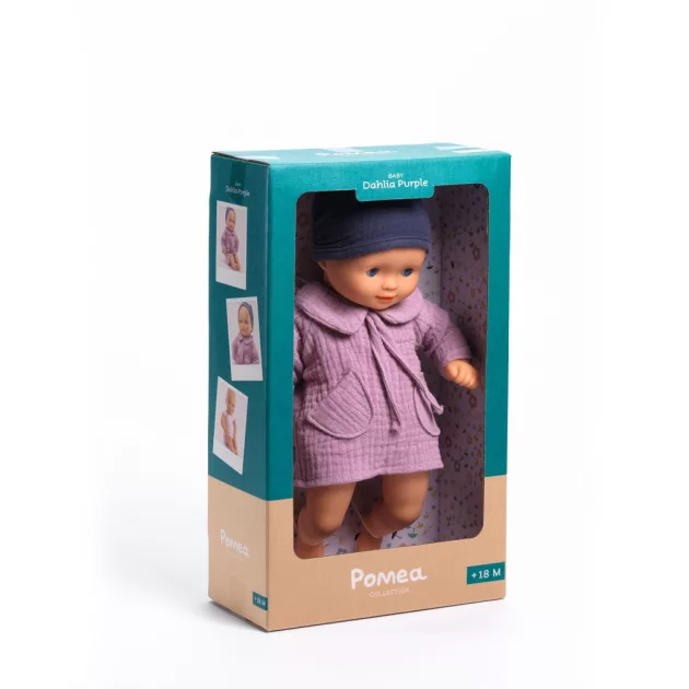 Djeco Játékbaba, Lila Dália, 32 cm
