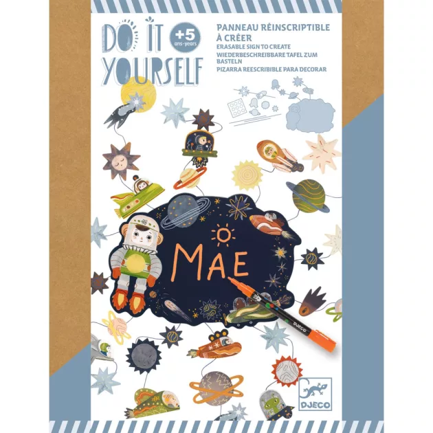 Djeco Design by Csináld magad! Űrben üzenő tábla - In the stars