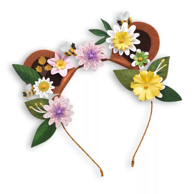 Djeco Csináld magad! Virágos hajdíszek - Flower friends