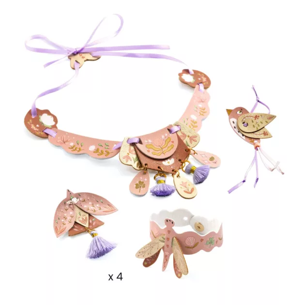 Djeco Design by Csináld magad! Elegáns ékszereim - Miss Rosefinch