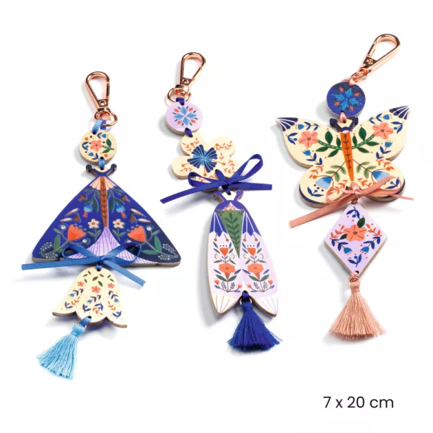 Djeco Design by Csináld magad! Pillangó lógattyúk - Butterflies
