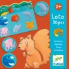 Djeco Képeslottó Állatok élőhelye - Animals loto