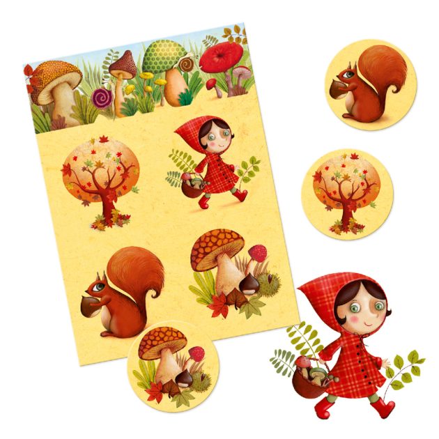 Djeco Képeslottó Négy évszak 4 seasons - Loto