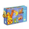 Djeco Párositó puzzle Munkagépek - Articulo vehicles