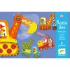 Djeco Párositó puzzle Munkagépek - Articulo vehicles