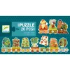Djeco Sorozatkirakó puzzle, 10-ig számolok, 20 db