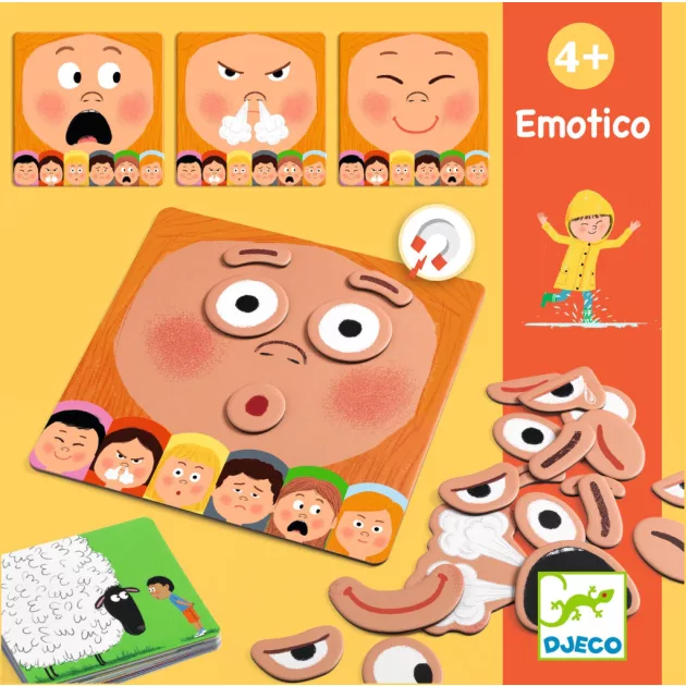 Djeco Fejlesztőjáték Érzelmek - Emotico