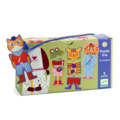 Djeco Trió puzzle Zenekar - Orchestra
