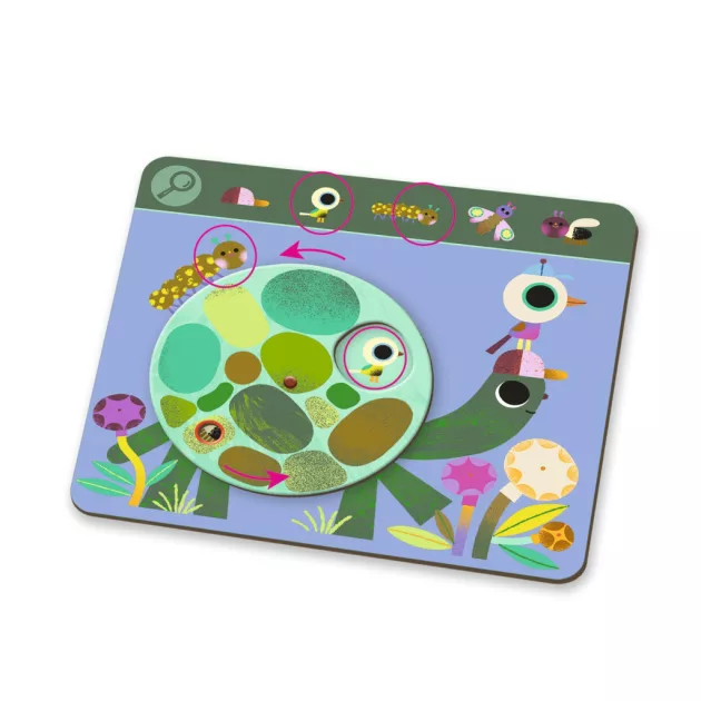 Djeco Fejlesztőjáték megfigyelés Keress és pörgess Szavanna - Eduludo Obs Savana