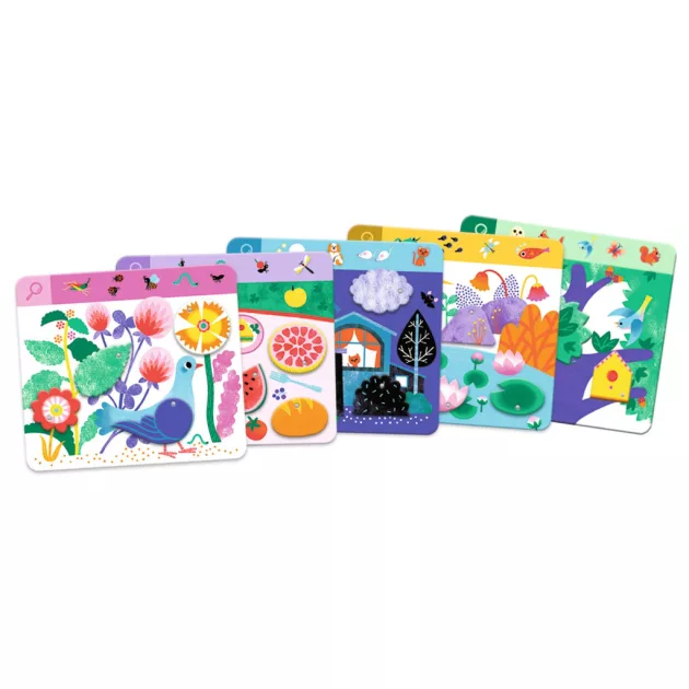 Djeco Fejlesztőjáték megfigyelés Keress és pörgess Állatok - Eduludo Obs Animo