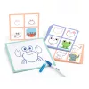 Djeco Rajzolás lépésről lépésre Állatkölykök - Eduludo Step by step Babies and Co
