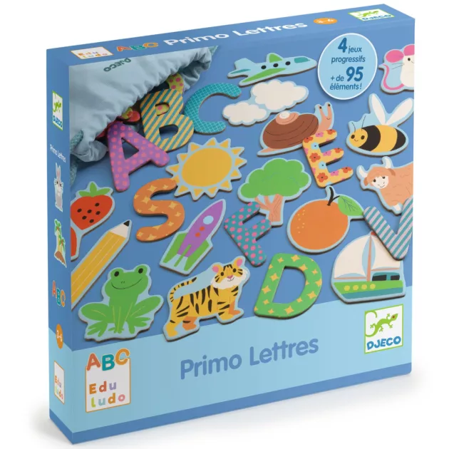 Djeco Fejlesztőjáték Csak Francia nyelvre - Eduludo Lettres