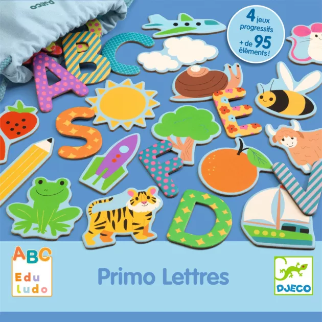 Djeco Fejlesztőjáték Csak Francia nyelvre - Eduludo Lettres