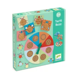 Djeco Fejlesztőjáték Kitapintó - Tactil Bzzz