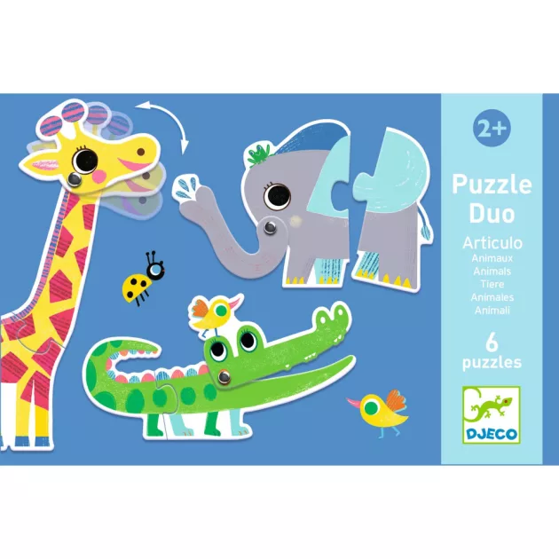 Djeco Párosító puzzle Ormányos - Articulo Animals