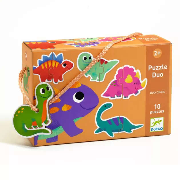 Djeco Párosító puzzle Dinócskák - Duo Dinos
