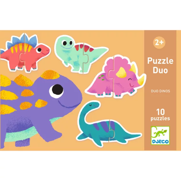 Djeco Párosító puzzle Dinócskák - Duo Dinos