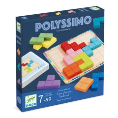 Djeco Logikai játék Tetris négyzetkirakó - Polyssimo