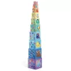 Djeco Toronyépítő kocka Szivárvány - Rainbow