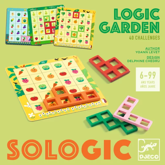 Djeco Logikai játék Logikus kert - Logic garden