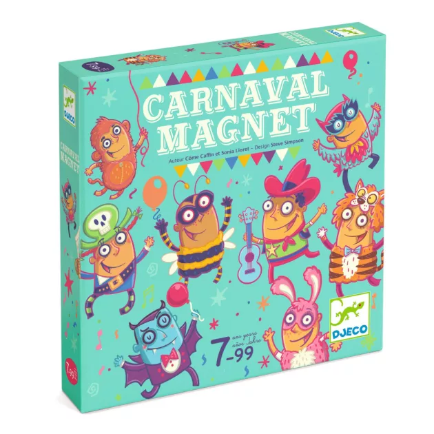 Djeco Társasjáték Vakok karneválja - Carnaval Magnet
